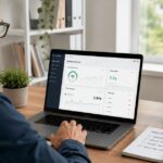 Website maintenance dashboard being reviewed by an Australian business owner Squid Digital Sydney